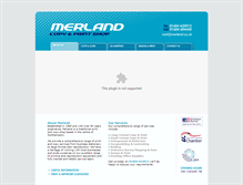 Tablet Screenshot of merland.co.uk